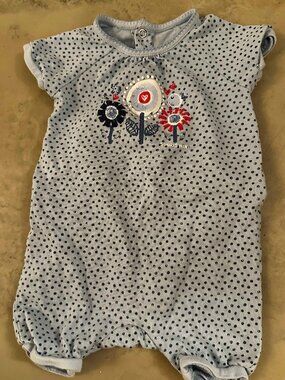Summer Souris Mini Baby Onesie 6months